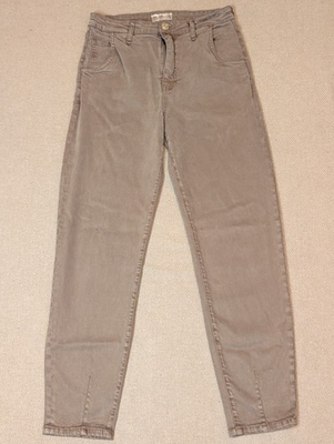 #ad Kut From the Kloth Campbell High Rise Straight Leg Jeans Pants Taupe Camel Brown $26.00