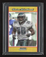 2007 Bowman Chrome #BC188 Brian Westbrook Gold Refractors #/50