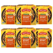 TASTY BITE Mexican Protein Bowl, 8.8 Ounce, Pack of 6, Ready to Eat, Microwaveab