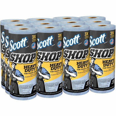 #ad Scott Shop Original Heavy Duty Towels 32992 Blue Cloth Like Paper Towel for $104.56