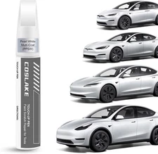 Touch Up Paint Kit PPSW White Multi-Coat for Tesla Model Y 3 S X DIY Repair Kit 