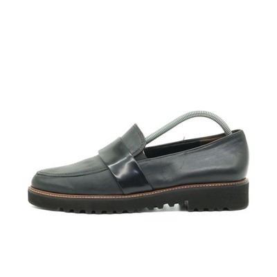 Paul Green Damen Loafer Schwarz Leder Low-Top Classic Klassisch EU 37,5