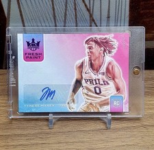 2020-21 Panini Court Kings Fresh Paint Tyrese Maxey /49 (AU, RC)