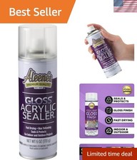 Versatile 6 Oz Acrylic Sealer - Clear Gloss Finish for Indoor/Outdoor Projects