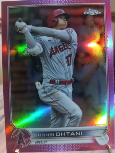 2022 Topps Chrome - Shohei Ohtani #1 Pink Refractor