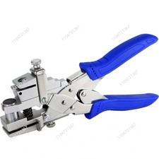 Bordo piccolo punzone bordatura morsetto in pelle lavorazione legno