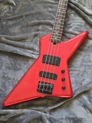 1984 Ibanez DB700 Destroyer 4 String Vintage Japan Bass Custom Red
