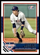 2017 Panini Stars and Stripes Dansby Swanson USA #96