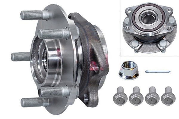 Radlagersatz FÜR Nissan - Schaeffler FAG 713 6332 00-image
