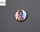 1938 Lincoln Wheat Penny Cent ~ Choice Proof Rainbow Toned ~ ZW461