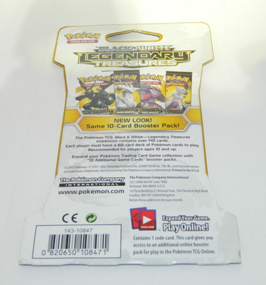 pokemon black and white legendary treasures booster pack Legendary Treasures
