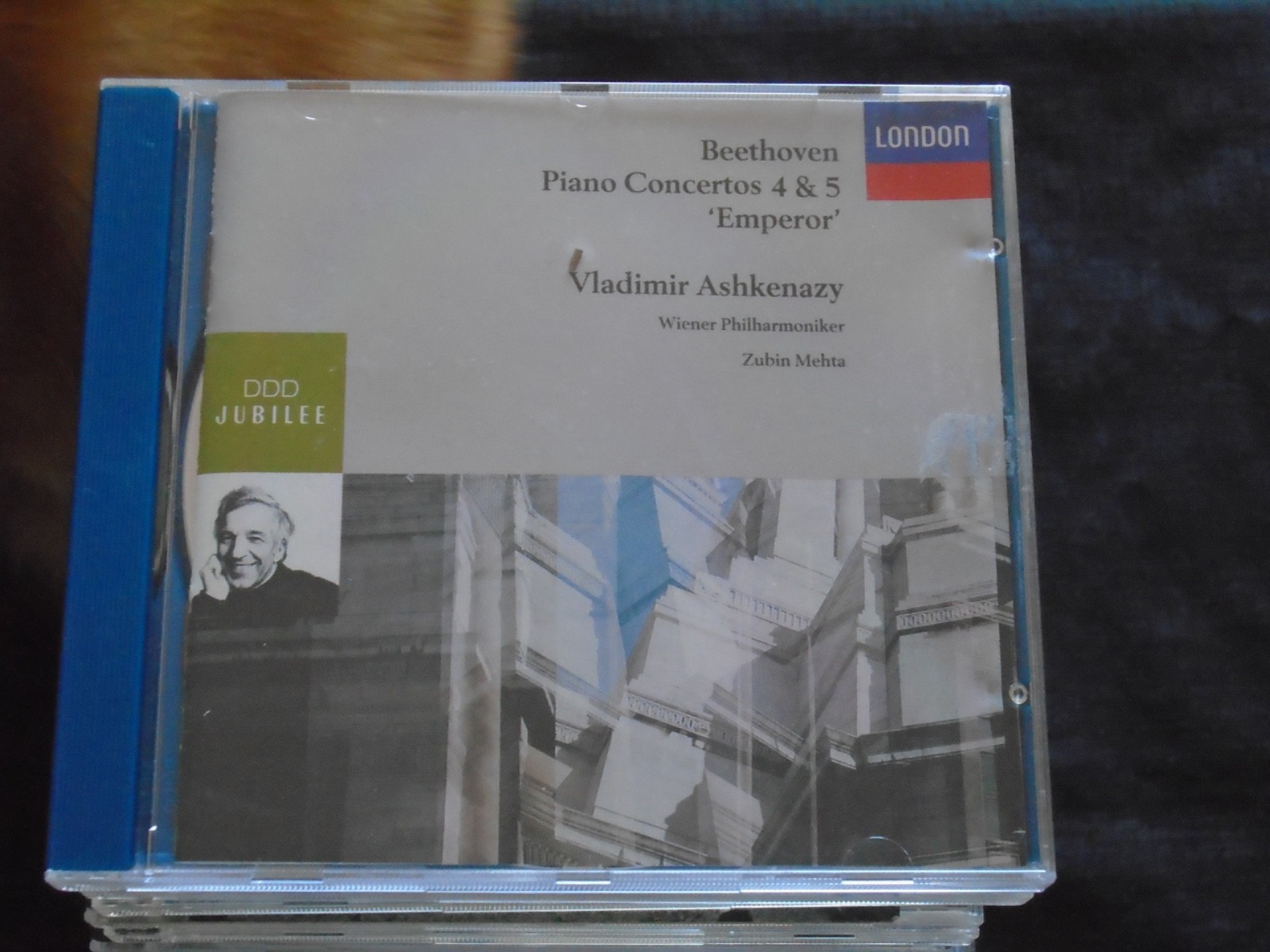 Beethoven - Piano Concertos 4 & 5 'Emperor' Ashkenazy Mehta CD FREE SHIPPING