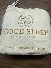 Good Sleep Bedding Twin XL Sheets - 4 Pc Sheet Set, 800 TC 16  Deep Pocket White