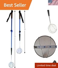 Lightweight Aluminum Cat Litter Scoop with Hygienic Stainless Steel Basket