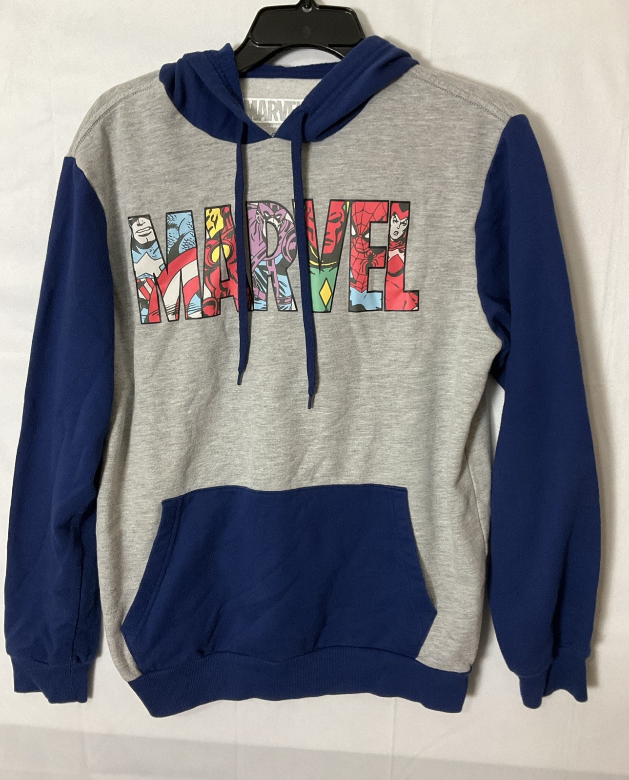 Marvel Characters Logo Graphic Pullover Hoodie Me… - image 2