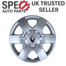 Genuine Renault Master MK3 Wheel Trim Cover 16" Silver 6 Spoke Logo 403150037R