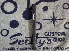 RARE SCOTTY CAMERON 3 CROWN BLACK FULL CORD PUTTER GRIP⛳73G-10.25" NEW OLD STOCK