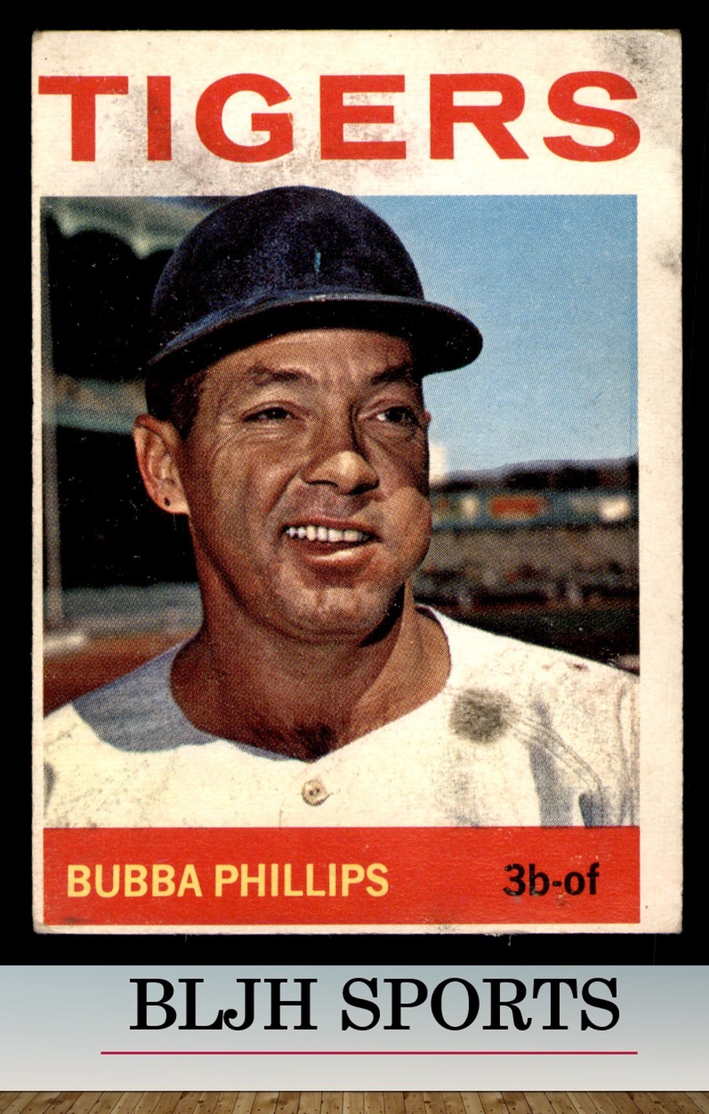 1964 Topps #143 Bubba Phillips Detroit Tigers (B) (see pics)