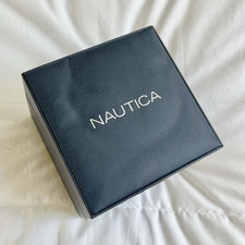 Nautica Mens Blue Dial Chronograph Quartz Wat...