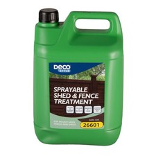 Deco Style 5L Dark Oak Shed And Fence Treatment Spray Or Brush