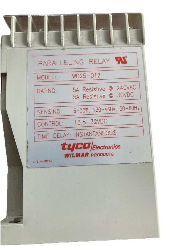 WD25-012 Tyco Parelleling Relay