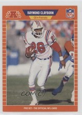 1989 Pro Set Raymond Clayborn #245 0a1