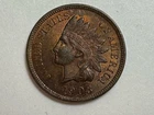 1903 Au/Unc Indian Cent With Luster (E9)