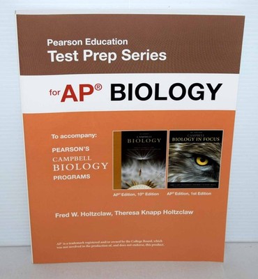 Pearson Education Test Prep Series For AP Biology Brand New FREE SHIPPING !!!