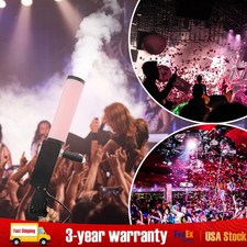 LED 3 Colors CO2 Jet Confetti Machine CO2 Gun Kit Party Club DJ CO2 Spray Cannon