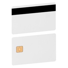 X-belmox for SLE4442 Chip Cards Smart Card with HiCo 2 Track 5 Pack, White