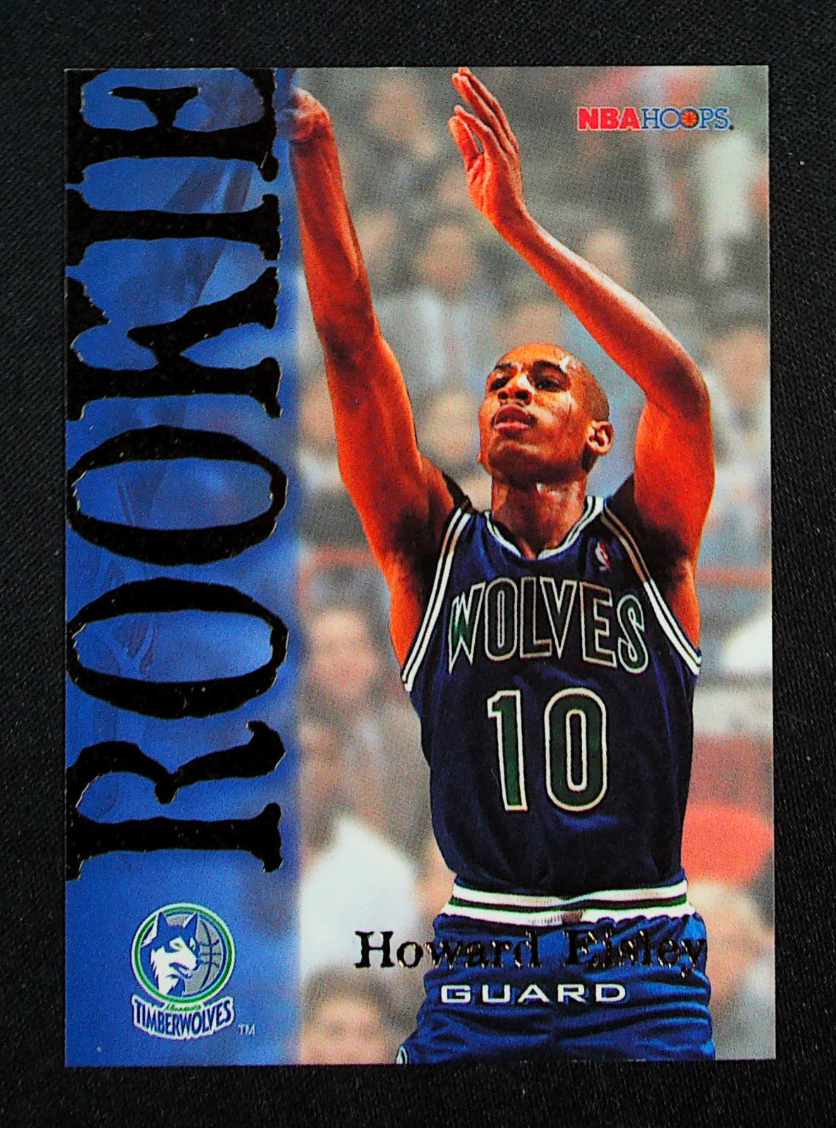1994-95 Hoops #350 Howard Eisley Rookie Minnesota Timberwolves