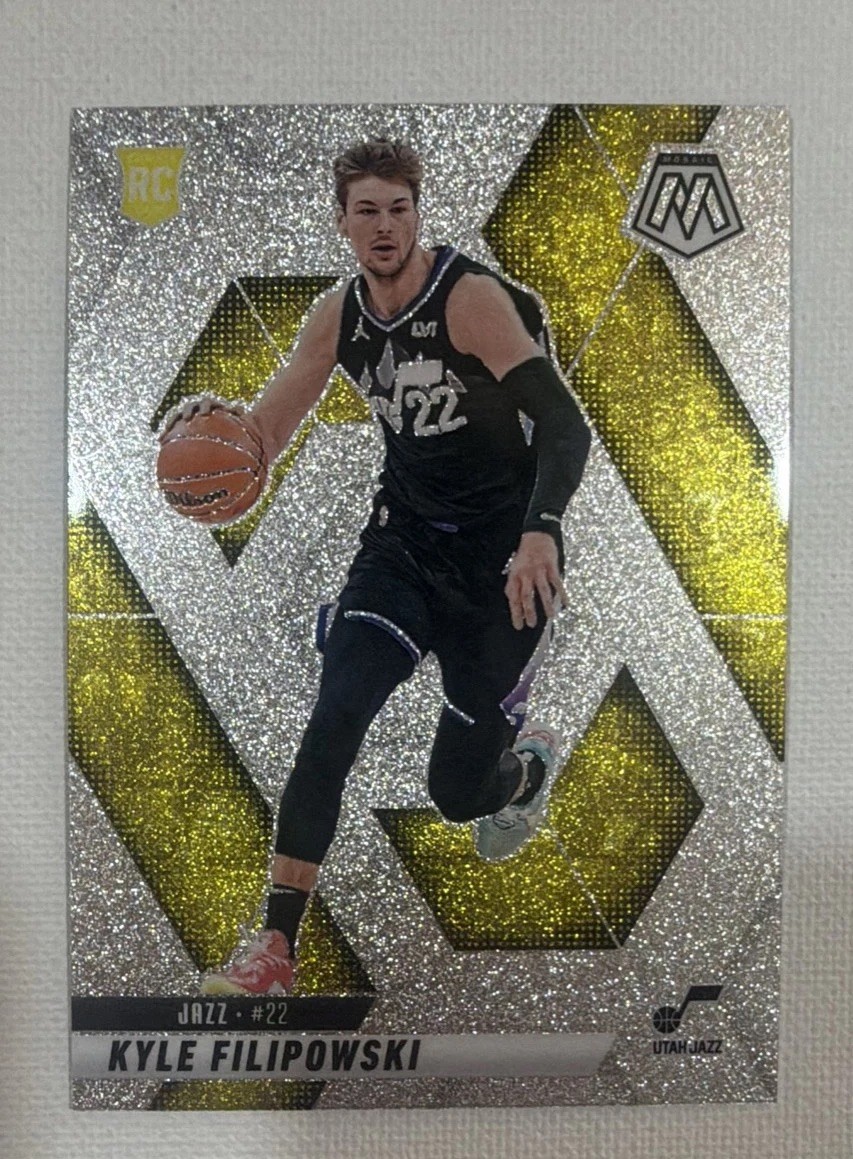 2024-25 Panini Mosaic - Rookies Kyle Filipowski #231 Glitter Mosaic Prizm (RC)