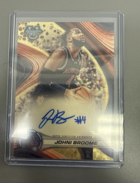 2024 Bowman U Chrome Johni Broome Superfractor Auto 1/1