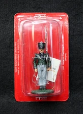 Vtg Del Prado Napoleon at War, Prussian Infantryman, Hellwig's Pewter Figure IOP