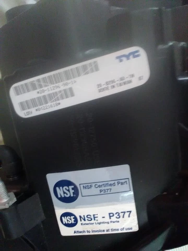 09 Kia Rio head lamp TYC Brand New - Image 3 of 3