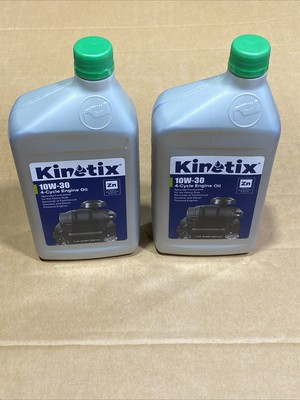 #ad Quart Kinetix High Performance Small Engine 10W 30 Oil 80001 4 Cycle Engine 2pck $24.99
