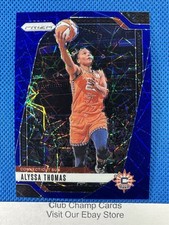 2024 #44 Alyssa Thomas Panini Prizm WNBA Blue Velocity Prizm Sun