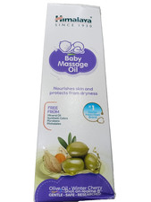 Himalaya Herbals Baby Massage Oil 200ml Gentle Nourishing Baby Body Oil f/ship