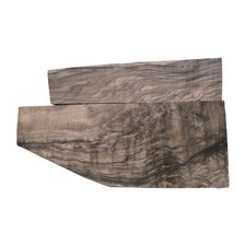 Grade 1 Turkish Walnut Wood Gun Stock Blank - 2pc Set for Rifle Shotgun Pistol