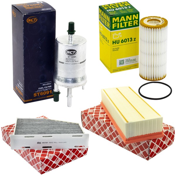 Filter Set Kraftstoff- ÖL- Luft- Innenraum- FüR VW Beetle 2.0 TSI 210 211 220 PS-image