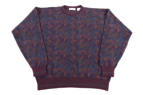 90's Methode Multipattern Knit Sweater