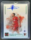 2019 Impeccable Premier League Rhian Brewster Rookie Auto RC Emerald #3/5