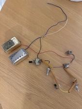 Epiphone Sheraton Humbuckers and Full Wiring Harness 1990s Korea