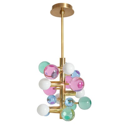 RARE NWT 100% Authentic Globo Five-Light Chandelier Luxury Jonathan Adler