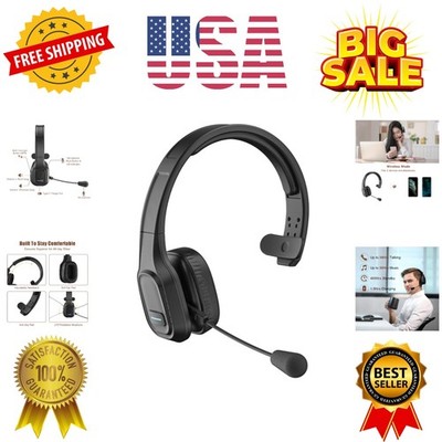 Trucker Bluetooth Headset V5.0, Wireless Headset with Noise Canceling&Mute Mi...