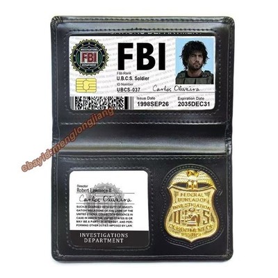 Custom FBI Operations Officer Parody ID   Movie Prop Credit Card