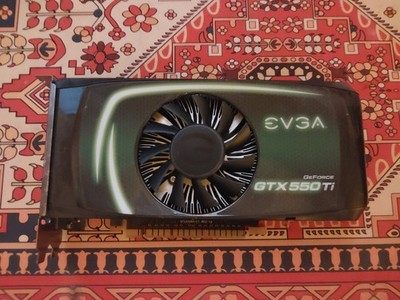 EVGA GeForce GTX 550 Ti, (2 GB) PCI Express Video Card