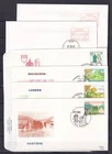 [LG78624] Belgium Nice Lot FDC First Day Cover UNG