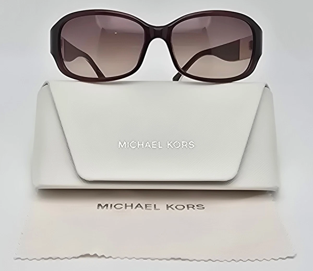 Michael Kors M2653S 290 Crystal Brown Frame Brown Gradient Lens Sunglasses 63mm Michael Kors Women main image 4
