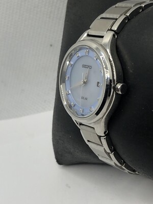 Seiko Unisex Silver Stainless Steel Analog Dial Quartz Genuine Wrist Watch HK539 2022_0416_11574600-  main image 4